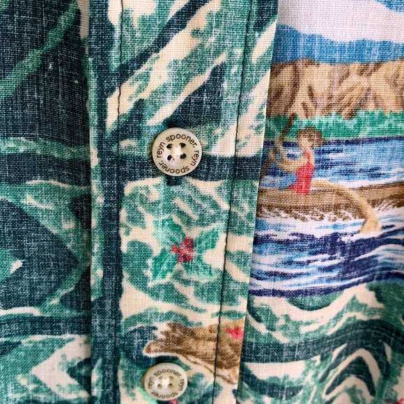 🎉HOST PICK🎉 Reyn Spooner Mele Kalikimaka 2007 Limited Issue Aloha Shirt - XXL - Picture 9 of 16